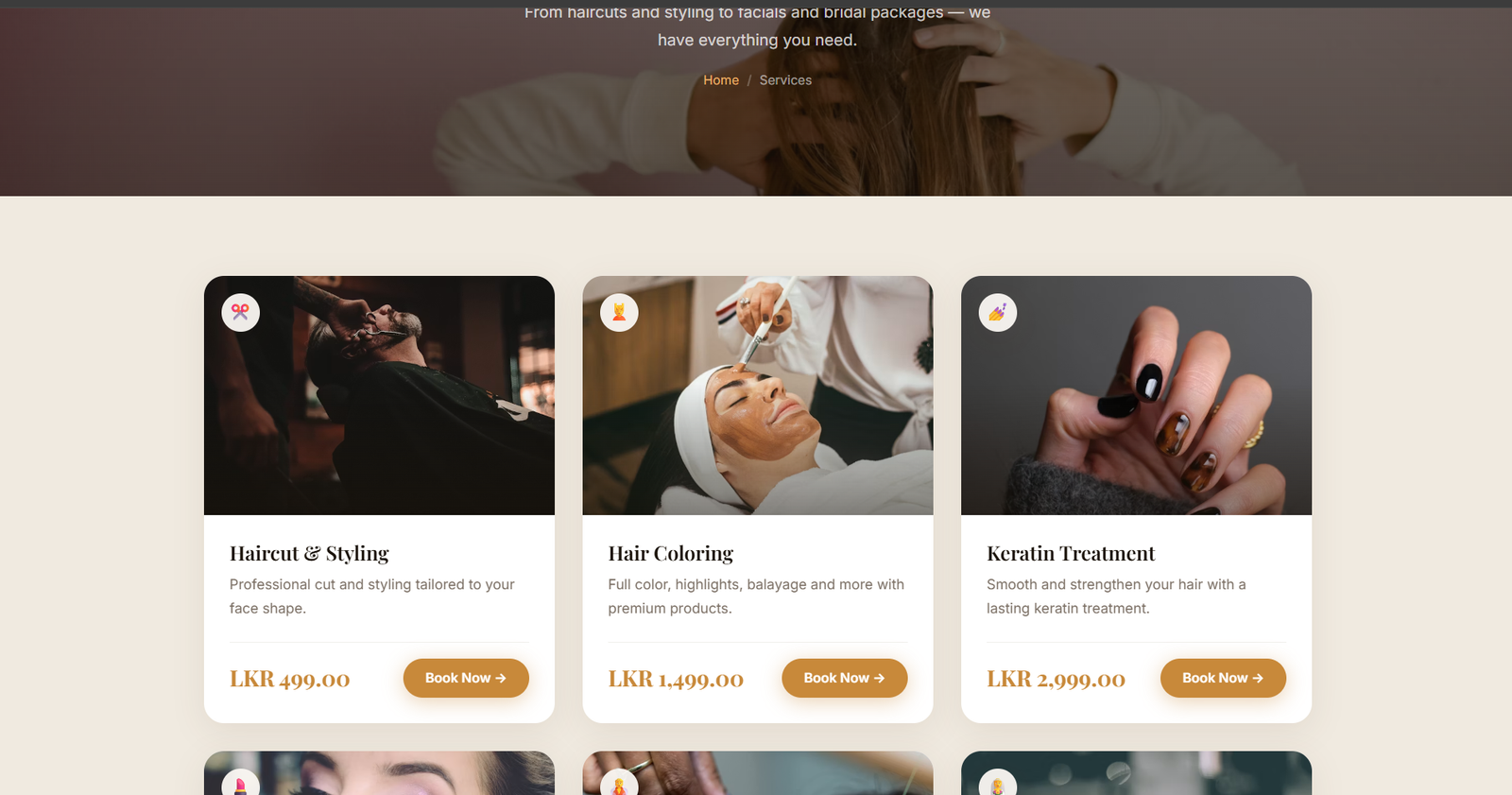 Salon Template