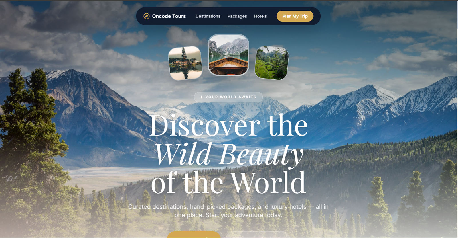 tour site template